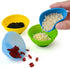 Coopay 8 Pieces Mini Silicone Bowls Multicolor Pinch Bowls Heat Resistant Snack Bowls Prep and Serve Bowls, Unbreakable, Flexible, 1.75 Oz (Solid ...