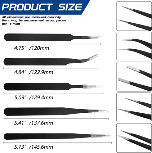 WMYCONGCONG 19 PCS Gundam Model Tools Kit Hobby Basic Tool Craft Set for Basic Model Building Repairing Fixing...