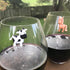 Barnyard Animal Wine Charms – Magnetic Glass Markers and Identifiers Set of 6...