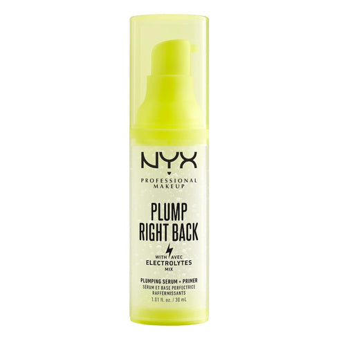 NYX PROFESSIONAL MAKEUP Plump Right Back Plumping Serum & Primer, With Hyaluronic Acid...