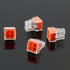 20pcs Push-in Wire Connecters 4 Port, Wire Quick Connection Terminal, 18-12 AWG / 0.75-2.5mm²...