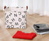Square Storage Basket Canvas Collapsible Organizer Bins for Book, Nursery, Kid's Toys, Closet & Laundry, Gift Baskets(Letter)...