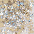 Dowarm 2650PCS Glue Fix Glass Flat Back Crystal Rhinestones, 6 Sizes 1.5mm 2mm 2.8mm 4mm 4.8mm 6.5mm, Non Hotfix Flatback Crystals for Crafts Nail...