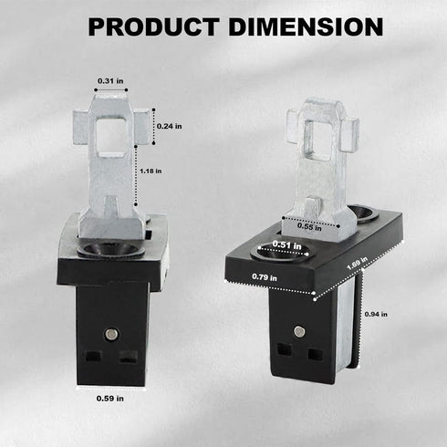 134937300 Washing Machine Striker Assembly Washer Door Strike Latch by prime&swift Replaces 1483065,AP4365553,EAP2345126,7134937300,AH2345126,AH2345126