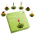 Creano Tea Flowers Mix - Blooming Green Tea, Fruity Flavoured (Roses in 6 Varieties), Flowering Set...
