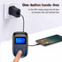Bluetooth 5.0 Transmitter Receiver for TV - Tensun Visible 3.5mm Wireless Audio Adapter with LED Display Screen, Volume Control 2-in-1 Aux Stereo ...