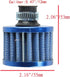 ESUPPORT Universal 12mm Mini Blue Cone Cold Air Intake Filter Turbo Vent Breather Car...