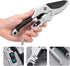 Garden Pruning Shears, Handheld Coated Stainless Steel Blades Scissors Garden Tool, for Cutting Rose, Floral, Tree, Hedge, Garden Clippers for Pla...