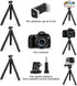UBeesize Phone Tripod, Premium Flexible Phone Tripod with Remote and Phone Mount, Mini Tripod Stand for Camera, GoPro...
