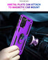 for Samsung A02s Case, Galaxy A02s Case with HD Screen Protector, Military-Grade Ring Kickstand Holder Car Mount 15ft Drop Tested Shockproof Cover...