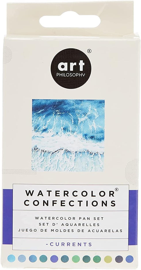 Prima Marketing Prima Confections Watercolor Pans 12/Pkg-Currents...
