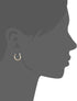 Napier "Napier Classics" Two-Tone Click Top Hoop Earrings...
