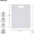 Farberware Plastic Cutting Board, 8x10 Inch, White...