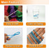 Ewparts 2mm Nylon Cord for Jewelry Making 120 Yards Satin Cord Silk Rattail String for Bracelets, Lanyard String,Chinese Knotting,Macrame,Keychain...