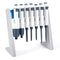 Pipette Stand, Lab Pipettor Holder, Plastic Linear Micropipette Rack, Hold Up to 7-8 Laboratory Pipettes (Pipettes Not Included)...