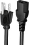 3 Prong AC Power Cable Replacement for AnkerMake M5 3D Printer 8.2ft Power Cord Plug...