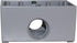 Sigma Engineered Solutions, Gray Sigma Electric 14357 1-Inch 3 Hole 2-Gang Box...