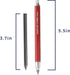 Pacific Arc Premium Red Technical Stainless Steel 5.6mm Clutch Lead Holder...
