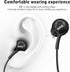 UrbanX OEM 2021 Type-C Stereo Headphones for Samsung Galaxy Z Flip3 5G Braided Cable - with Microphone - Black - USB-C Connector (US Version)...