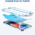 amFiIm Tempered Glass Screen Protector for iPhone 14 6.1"/iPhone 13/iPhone 13 Pro 6.1", Easy OneTouch Installation, Auto-alignment, Bubble Free Ca...