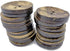 AMORNPHAN 20 PCS 1.5 Inch 40mm Brown Thick Natural Wooden Large Coconut Shell Buttons 2 Holes for Crafts DIY Clothing Sewing (40mm 20pcs)...
