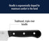 HENCKELS Solution Razor-Sharp Steak Knife Set of 4, German Engineered Informed by 100+ Years of Mastery, Black...
