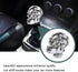 muge racing Skull Shift Knob Transmissions Gear Shifter Knob Fit Most Manual Automatic Cars Truck SUV Black...