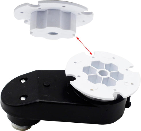 2.1CM Children Electric Car Tire Adapter Drive Gear Connect Connection Clip for Gear Box Powered Ride-On Car Replacement Parts for Ride On Toys Ri...