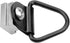 Cargo Tie-Down V-Ring Anchors Black Steel Bolton Trailer V-Ring Tie Down for Trailers Trucks and Warehouses Replacement for D-Ring Plastic Flush M...