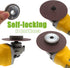 Gear Type Self-Locking Angle Grinder Flange Lock Nuts M14 Thread Quick Release Nut Clamping Equipment Power Tool Accessory, Silver...