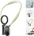 Magnetic Neck Mount for Phones, Cell Phone Holder Stand Hanging on Neck POV/Vlog Selfie Hand Free Necklace Phone Strap Video Recording for iPhone ...