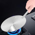 Heat Conduction Plate for Gas Stove,Heat Diffuser Stainless Steel Induction Adapter Plate Removable Handle, Coffee Milk Cookware Induction Hob Hea...