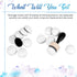 21 Packs Mini Round Ink Blending Tool with Foams Set 2.7 Inch Including 20 Pcs Replacement Refill Sponge Domed Foam Pads Art Supplies for Distress...