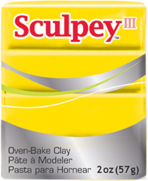Polyform Sculpey III Polymer Clay 2 Oz: Yellow...