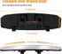 12x3.6'' Rear view Mirror Panoramic Wide Angle Rearview Mirror Universal Interior Clip On Convex Rear View Mirror Lengthened Widened No Blind Spot...