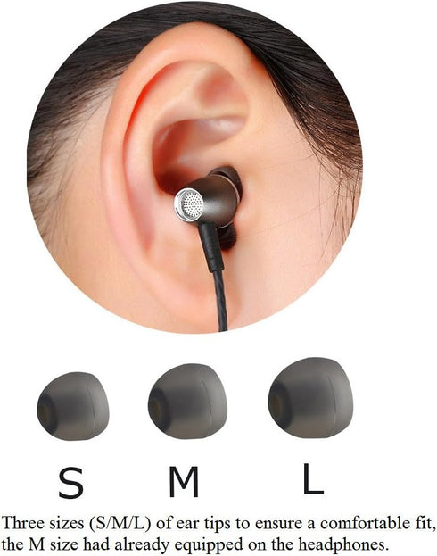 Audifonos Earbuds, Earbud Headphones with Microphone - Dynamic Clear Sound Ear Buds with Mic, Noise Isolating Earphones Compatible with Samsung Ga...