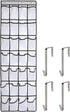 Pocket Shoe Organizer,28 Pocket Door Shoe Organizer Hanging Shoe Organizer Shoe Rack for Closet Pantry Shoe Holder for Men Sneakers, Women High He...
