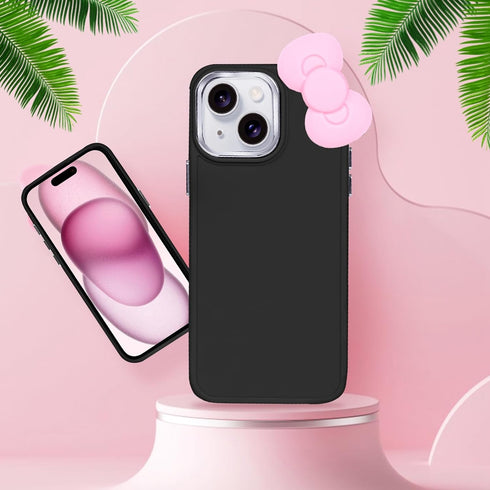 Compatible with iPhone 11 Case, Cute 3D Bowknot Design Soft Silicone Shockproof Cover for iPhone 11 6.1" 2019 Black...