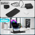 Magnetic 3 in 1 Charging Station for Multiple Devices,Mag-Safe Wireless Charger for iWatch & Airpods Pro 3 2, Foldable Charging Stand Dock for iPh...