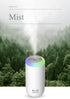 Plant Humidifier, 350ml USB Mini Humidifier for Plants, Small Plant Humidifier with Night Light, Cool Mist Humidifier Baby, Plant Humidifier indoo...