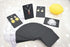 Black Earring Display Cards with 100Pcs Earring Holder Cards, 200 Pcs Ear Backs and 100Pcs Jewelry Packaging Bag for Earrings Necklace Jewelry Dis...