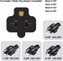 1-FT 15 Amp Household AC Plug to 20 Amp T Blade Adapter Cable 12AWG Nema 5-15P to 5-20R,5-15P to 6-15R/20R 20-Amp to 15-Amp Plug-Adapter Cord,Heav...