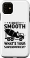 iPhone 11 Concrete Truck Concrete Worker Concrete Finisher Tools Case...