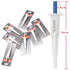 ONiLAB Mini Fixed Volume Pipette Manual Single Channel Pipettor, Laboratory Micro Pipette ?Micropipette Volume 100?l Blue...