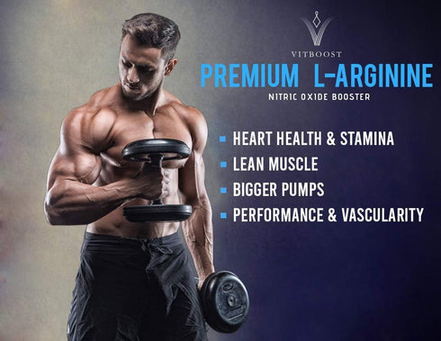 Extra Strength L Arginine Capsule 1500mg - Nitric Oxide Supplements for Stamina, Muscle, Vascularity & Energy - Powerful NO Booster with L-Arginin...