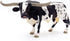 Gemini&Genius Farm Animal Toys, Longhorn Cow Action Figure, Hand Painted, 6 Inches Length, Realistic and Durable Farm Toys for Children Boys and G...