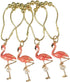 Set of 12 Flamingo Shower Curtain Hooks Decorative Home Bathroom Stainless Steel Rustproof Shower Curtain Rings Decor Accessories (Flamingo)...