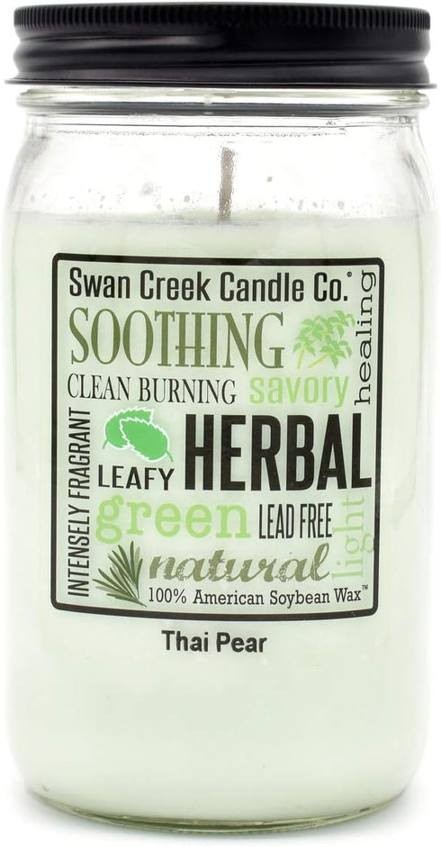 Swan Creek Candle Thai Pear 24 Oz Candle...