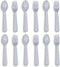 12 Pcs Plastics Toddler Utensils kids Silverware Baby Spoons and Forks Set Baby Feeding Dinnerware Utensils BPA Free Microwave Dishwasher and Free...