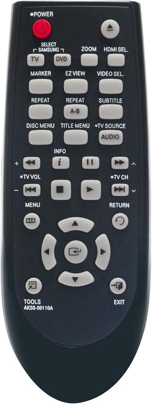 AK59-00110A Replacement Remote Control Supports for Samsung DVD Player DVD-C550 DVD-C500 DVD-C501 DVD-C510 DVD-C550K DVD-C500M DVD-C500/XAA DVDC55...